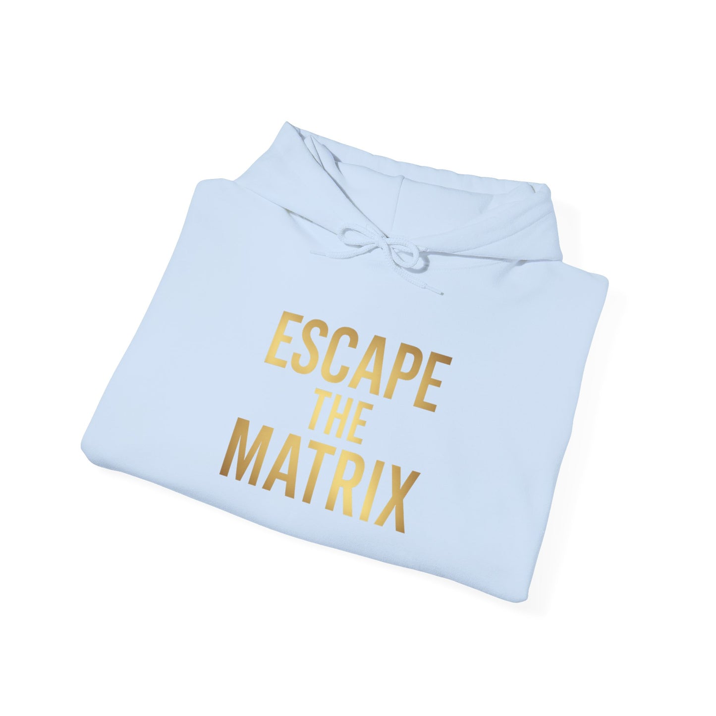 Escape the Matrix Hoodie - Cozy Unisex Sweatshirt for Trendy Souls, Perfect for Casual Outings, Parties, Game Nights, Gift Ideas