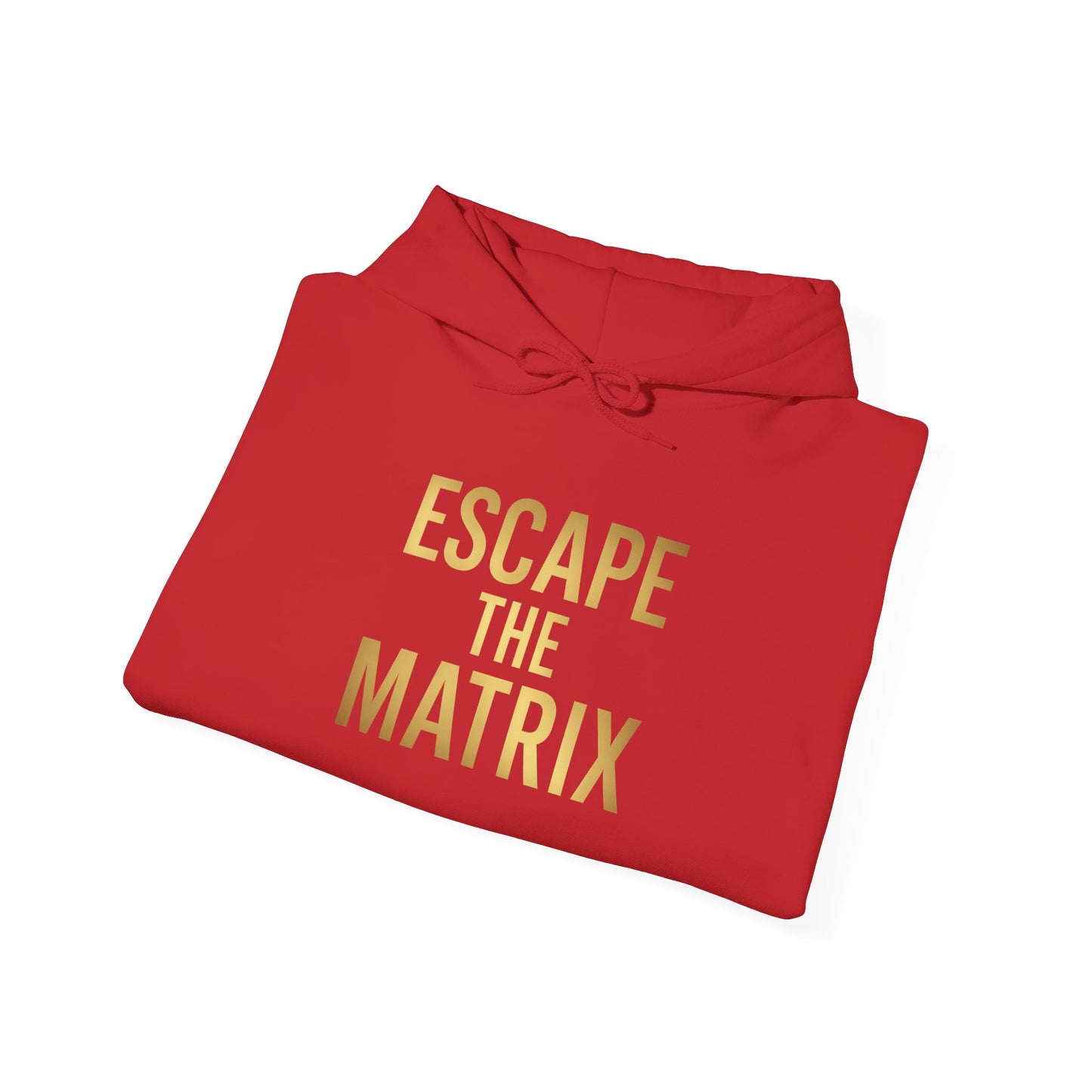 Escape the Matrix Hoodie - Cozy Unisex Sweatshirt for Trendy Souls, Perfect for Casual Outings, Parties, Game Nights, Gift Ideas