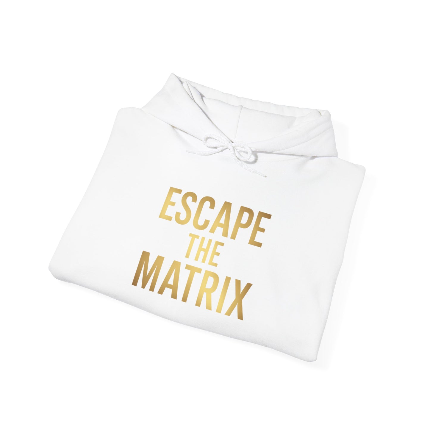 Escape the Matrix Hoodie - Cozy Unisex Sweatshirt for Trendy Souls, Perfect for Casual Outings, Parties, Game Nights, Gift Ideas