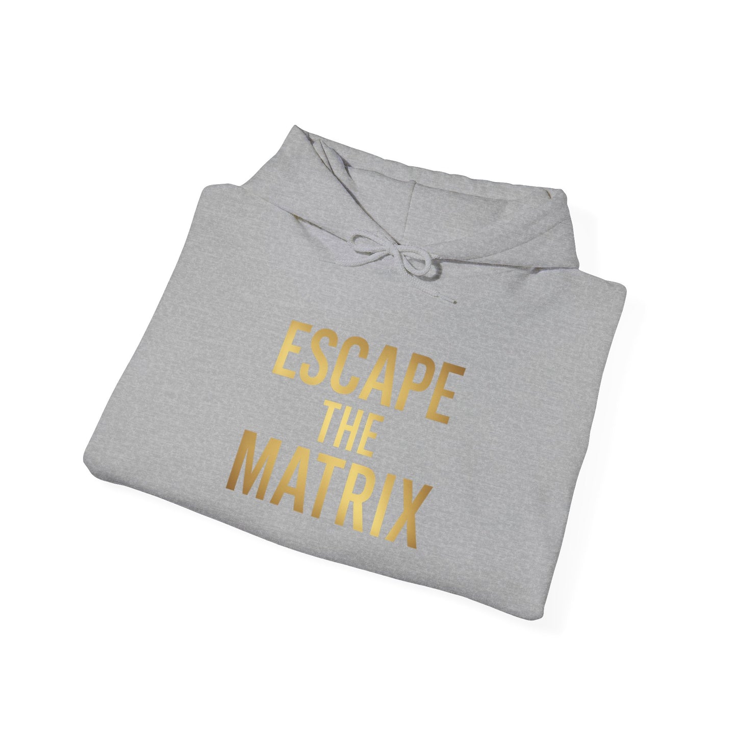 Escape the Matrix Hoodie - Cozy Unisex Sweatshirt for Trendy Souls, Perfect for Casual Outings, Parties, Game Nights, Gift Ideas