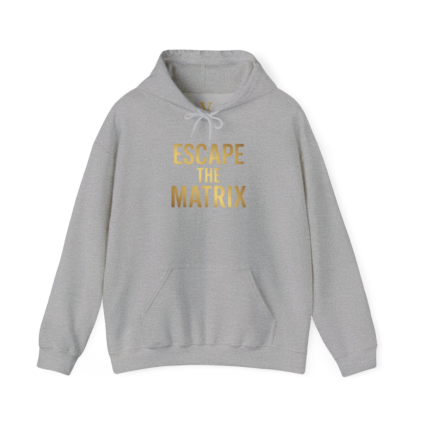 Escape the Matrix Hoodie - Cozy Unisex Sweatshirt for Trendy Souls, Perfect for Casual Outings, Parties, Game Nights, Gift Ideas